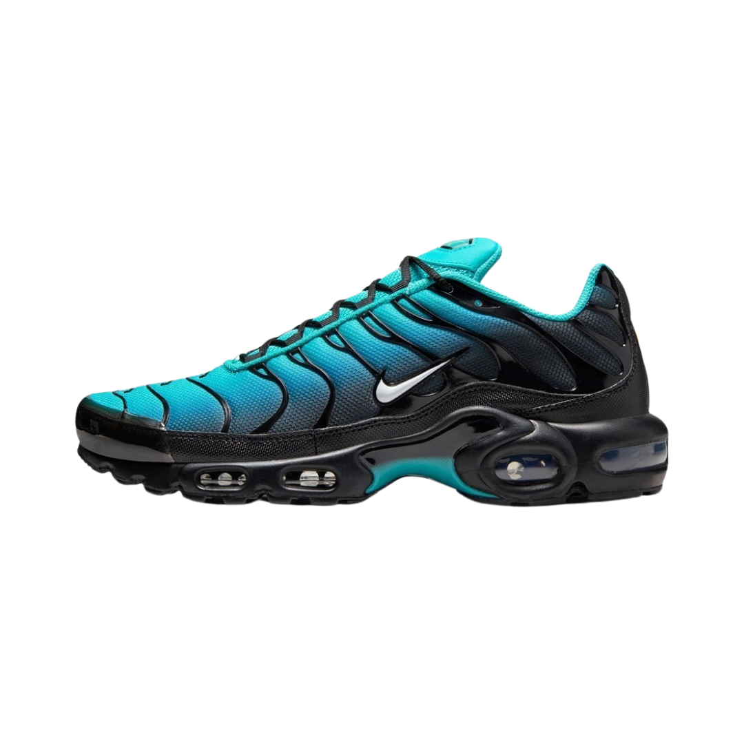 Nike Air Max Plus TN Men's Running Shoes - Caribbean Summit White Black Blue | Comfortable Cushioning for Gym, Jogging & Casual Wear