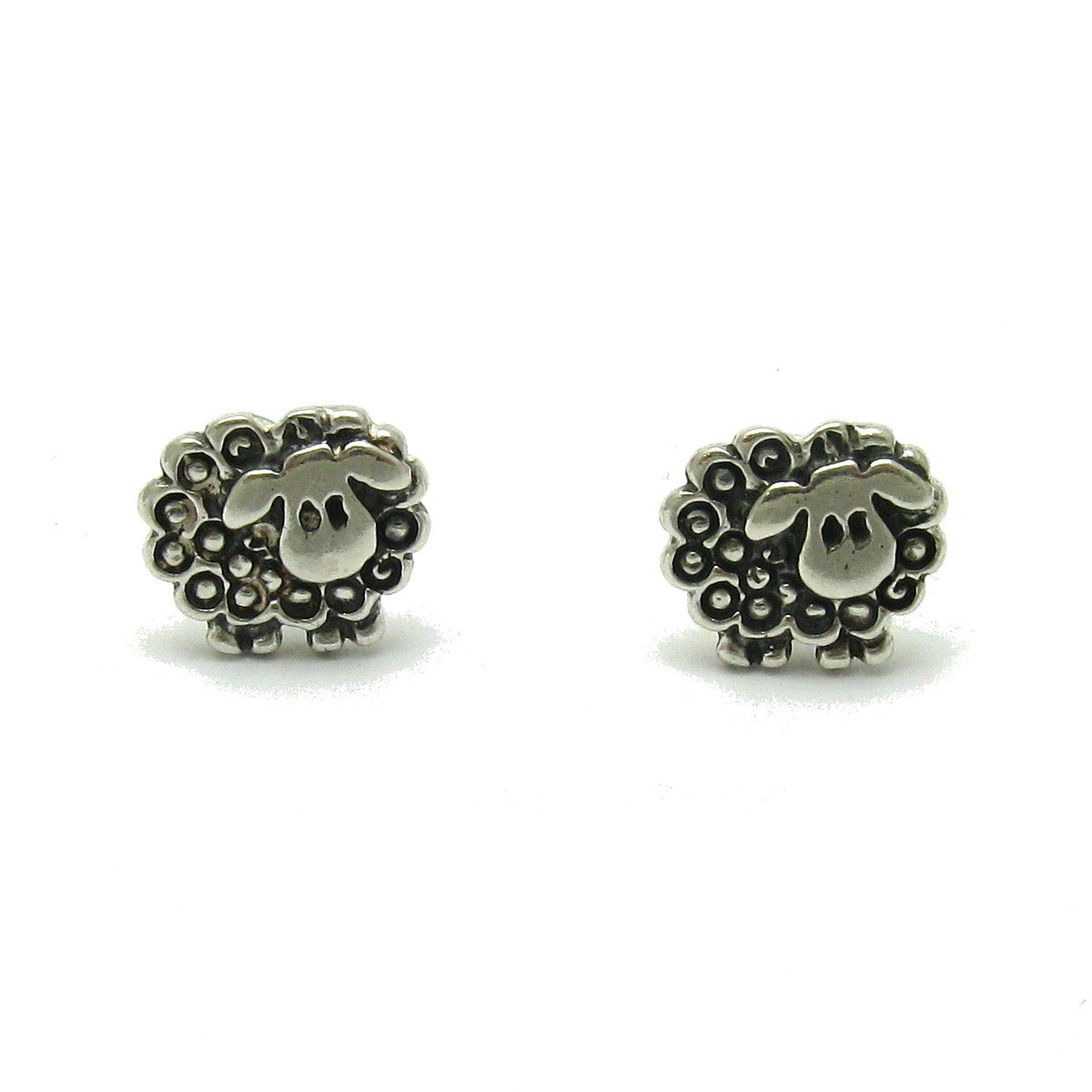 925 Sterling Silver Sheep Stud Earrings for Women - Elegant Empress Jewelry Gift for Birthday, Anniversary & Everyday Wear
