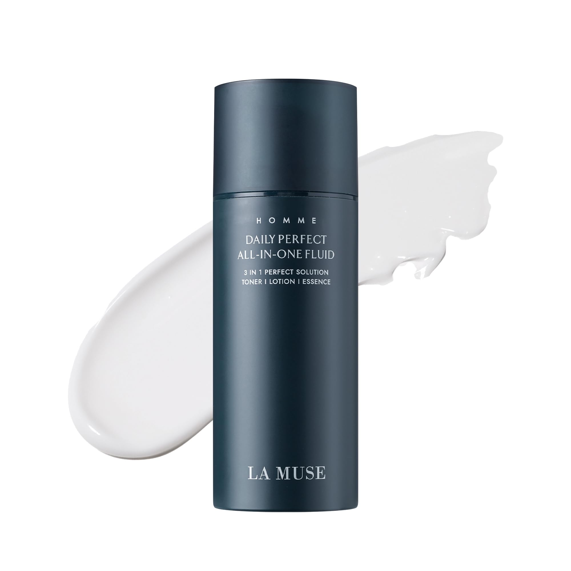 LA MUSE Men's Daily All-in-One Facial Moisturizer with Niacinamide | Hydrating & Anti-Aging Cream for Oily, Sensitive Skin | Lightweight, Non-Greasy Face Lotion Reduces Fine Lines & Wrinkles | Perfect for Post-Shave & Daily Skincare Routine