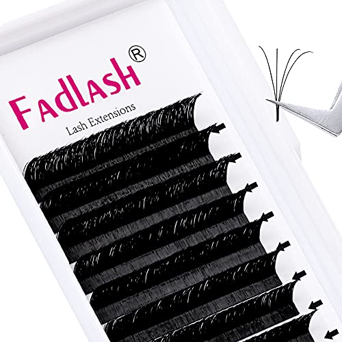 Professional 0.03L Curl 10mm-20mm Easy Fan Volume Lashes - Mega Mixed Tray for Eyelash Extensions | Salon Quality Lash Supplies for Volume & Classic Looks | Perfect for Bridal, Party & Special Occasion Makeup