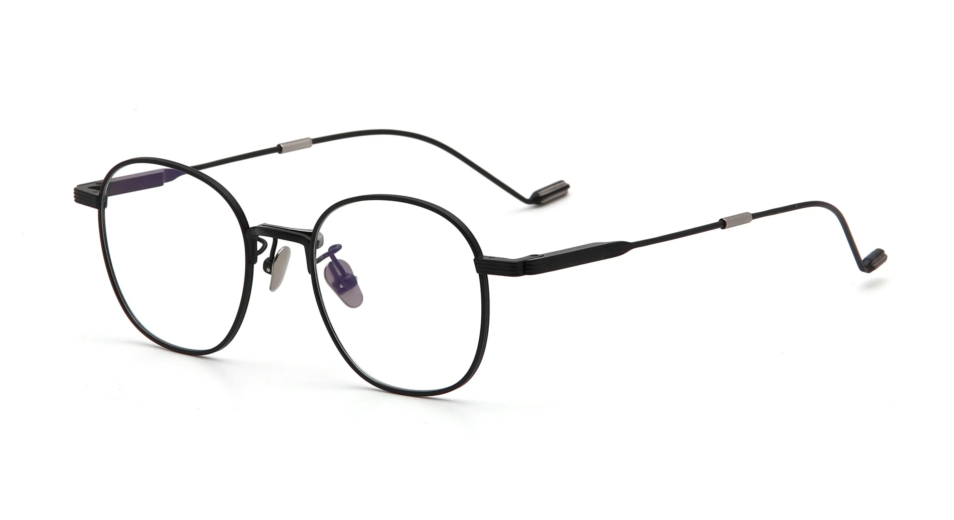 Aror Unisex Full Rim Round & Square Titanium Eyeglasses Frame 492122 - Lightweight Durable Glasses for Work, Reading & Fashion
