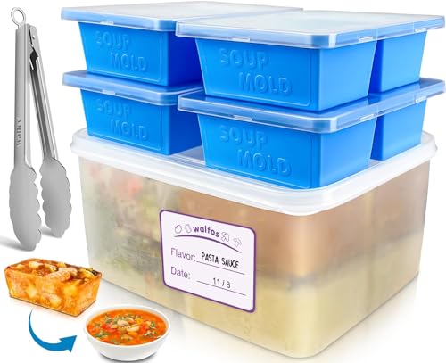 Blue Freezing Tray Set