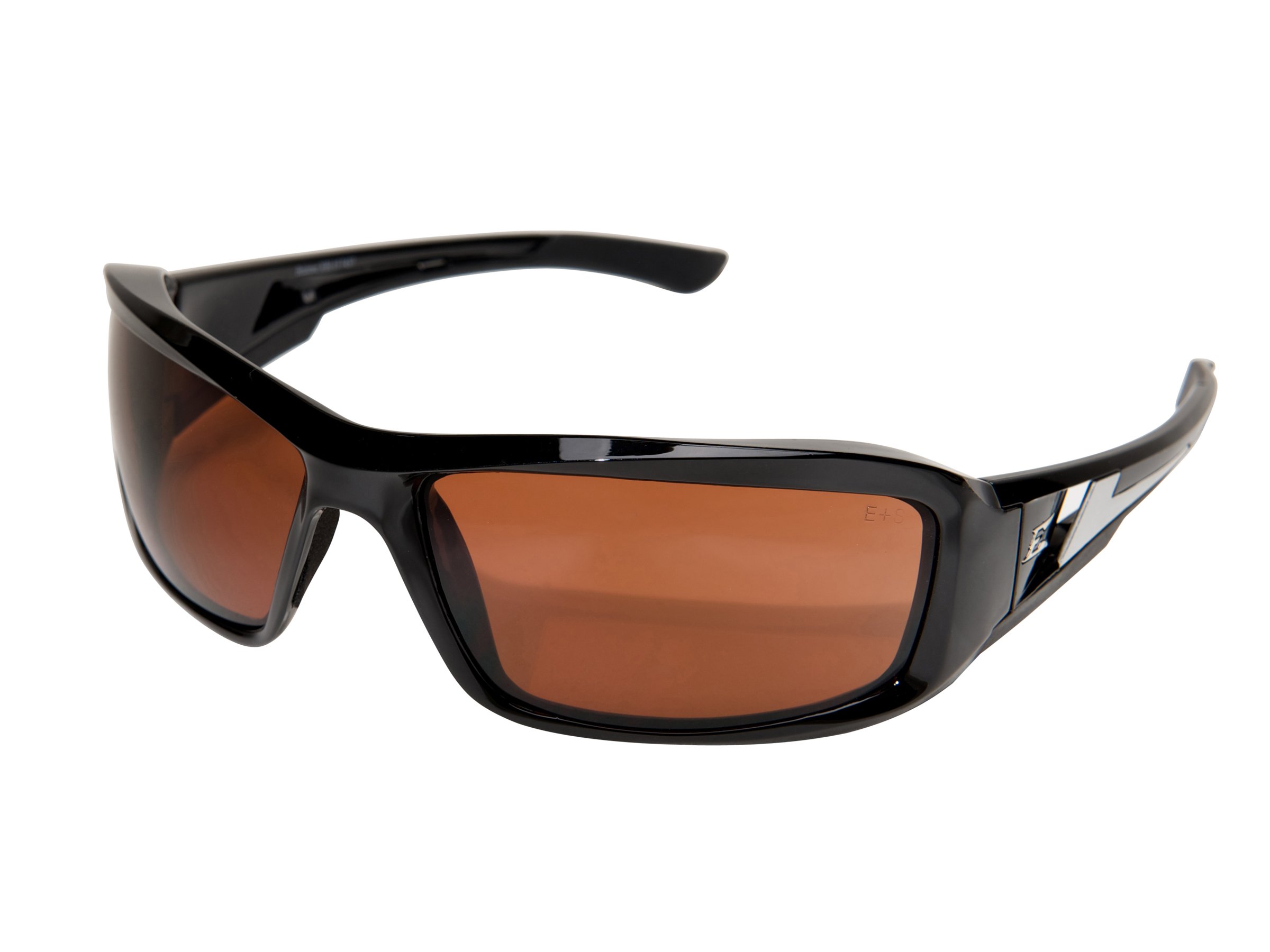 Edge XB115 Brazeau Military Grade Safety Glasses - ANSI/ISEA & MCEPS Certified, UV 400 Protection, Anti-Scratch & Non-Slip Design, 5.04