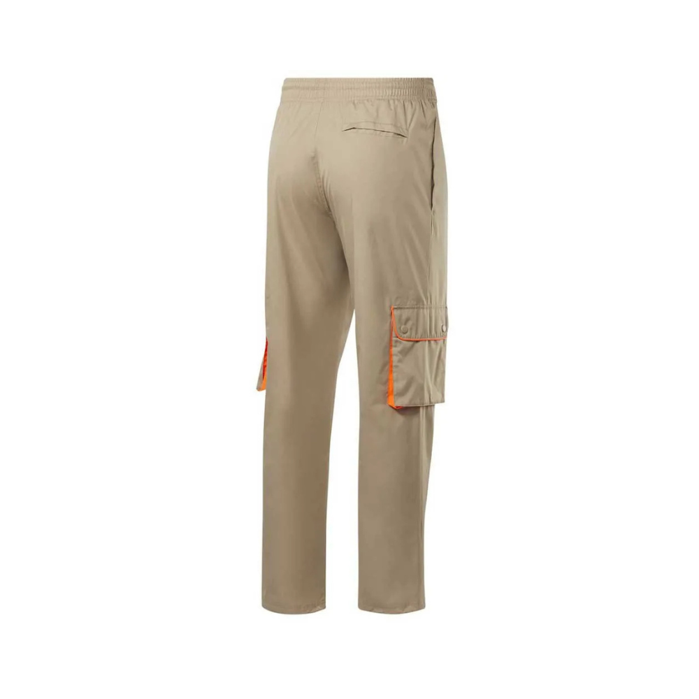 Reebok CLF Trail Pants for Men - Lightweight Hiking Pants with Stretch, Beige - Perfect for Outdoor Adventures, Camping & Trail Running