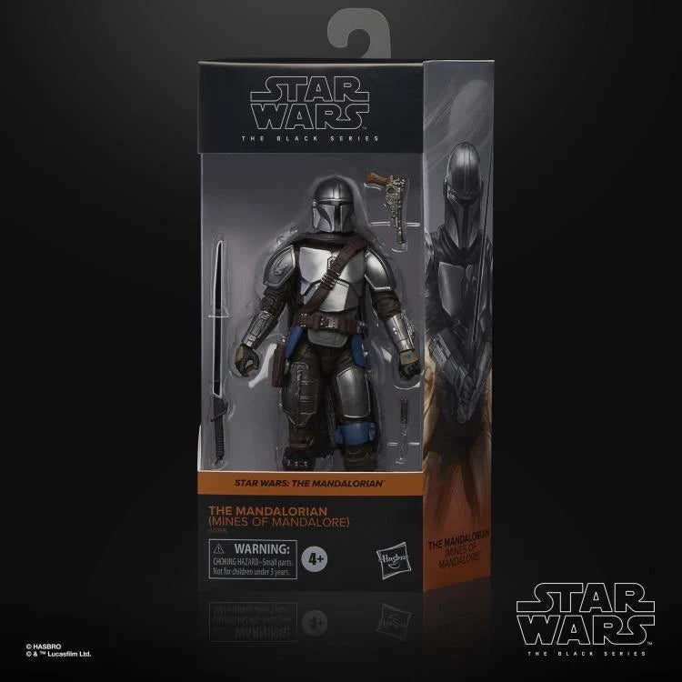 Star Wars The Black Series The Mandalorian (Mines of Mandalore) 6-Inch Action Figure - Collectible Toy for Display & Play - Perfect for Fans, Collectors & Gift Giving
