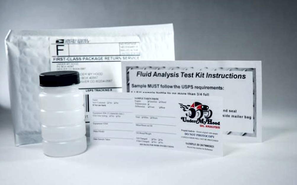 Oil Analysis Starter Kit - Complete Test Kit with Tubes & Sample Pump for Engine, Hydraulic & Industrial Fluid Testing