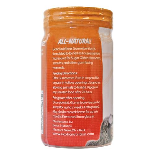 Premium Sugar Glider Food - Gummivore Fare Natural Diet for Optimal Health | Perfect for Pet Marsupials, Small Animals & Exotic Pets | Ideal for Daily Feeding & Nutritional Support