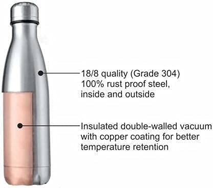 Stovekraft Aqua Therminox Vacuum Insulated Water Bottle - 1000ml (2-Pack) for Hot & Cold Drinks On-the-Go