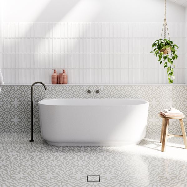 Bao Elegant 1500mm Back-to-Wall Bathroom Vanity in Matte White - Perfect for Modern Bathroom Renovations & Small Space Solutions