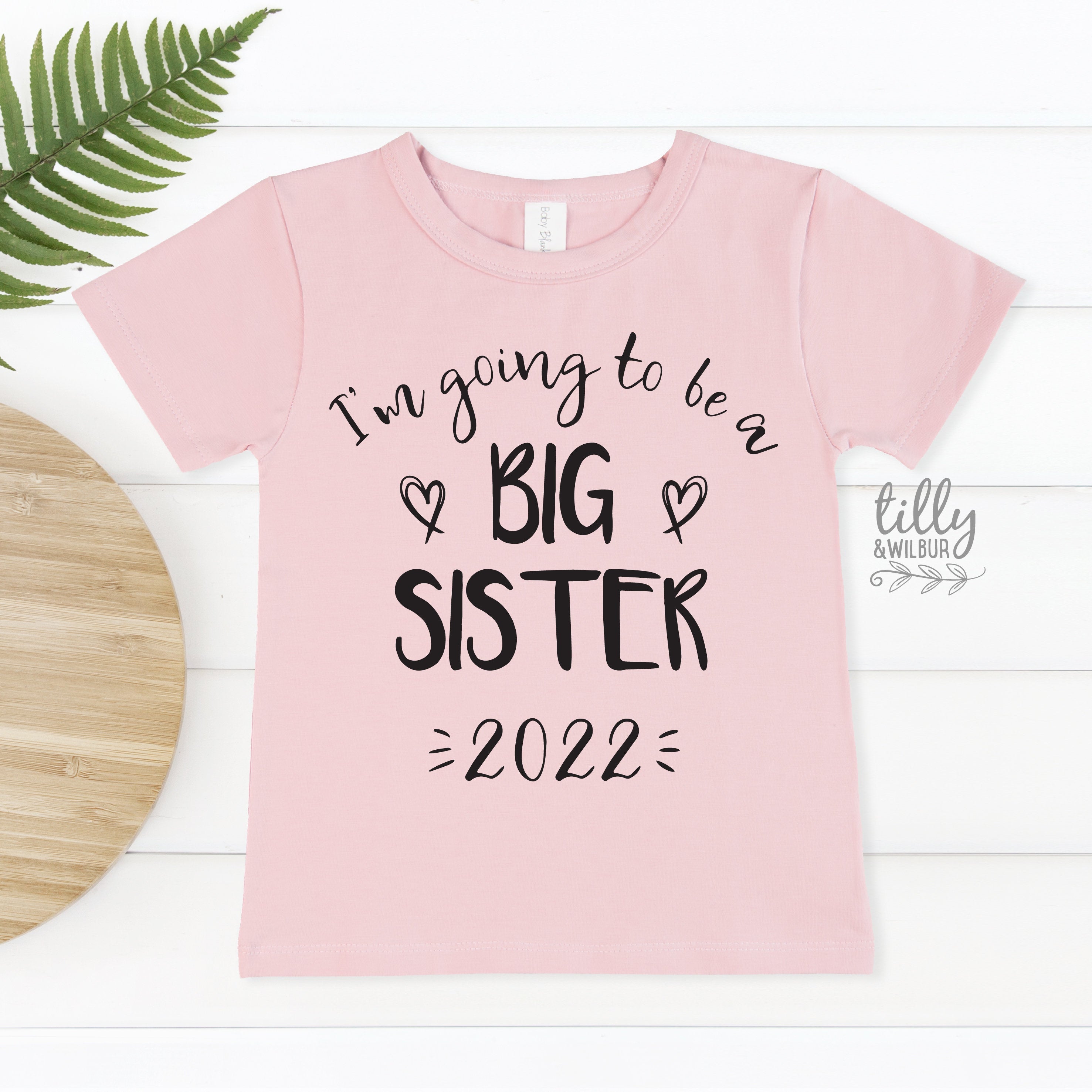 Big Sister T-Shirt - Comfortable & Stylish Cotton Tee for Women - Perfect for Sibling Love, Family Events & Casual Outfits