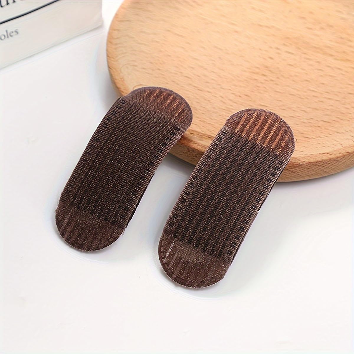 CHANDERKASH Black Sponge Bump Up Hair Clip - Volumizing Bun Clips for Women (2-Pack) | Hair Accessories for Updos, Ponytails & Everyday Hairstyles