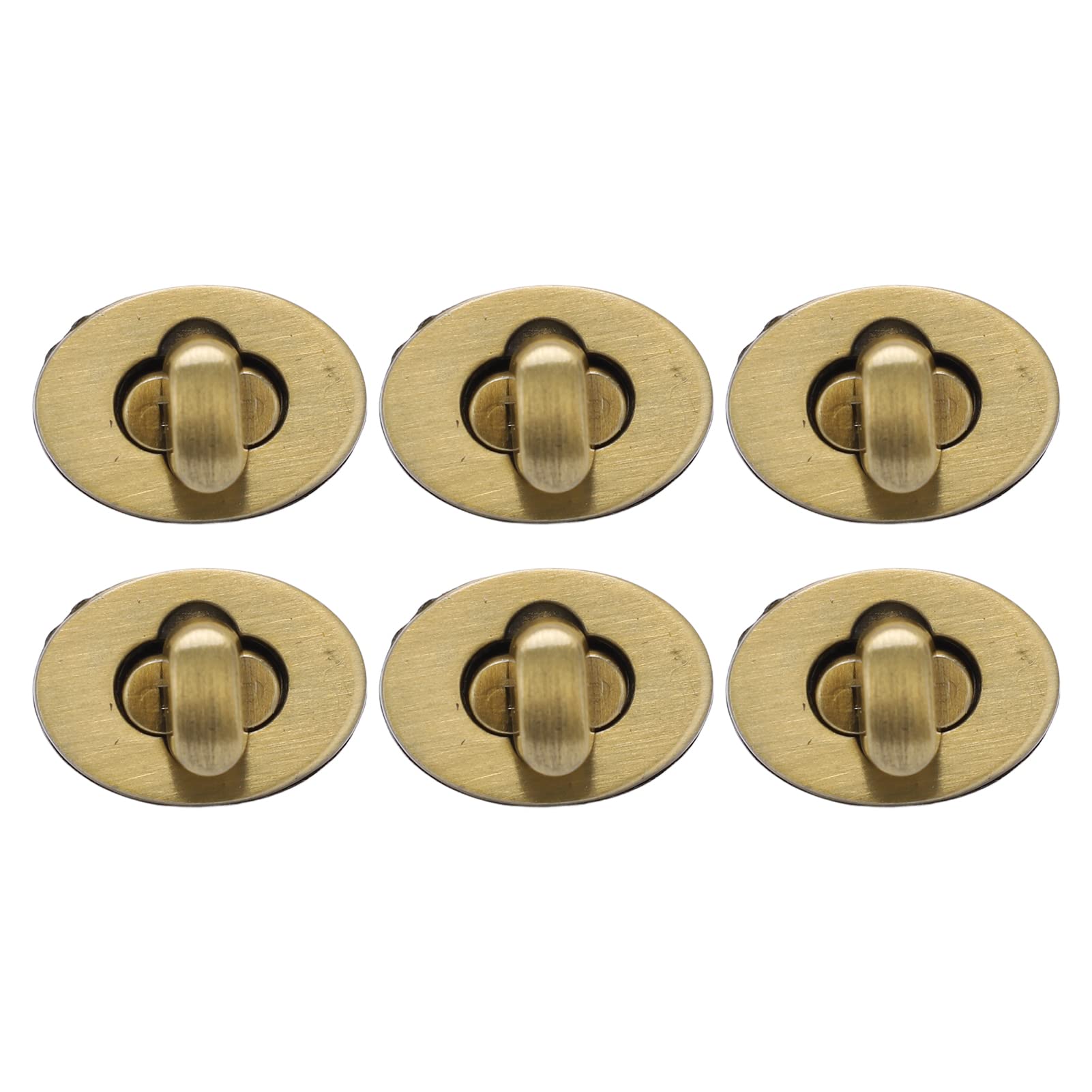 Classic Alloy Turn Lock Clasp for Handbags - Durable Wear-Resistant Purse Closure for DIY & Repair - Perfect for Handbag, Tote, Clutch & Wallet Repair