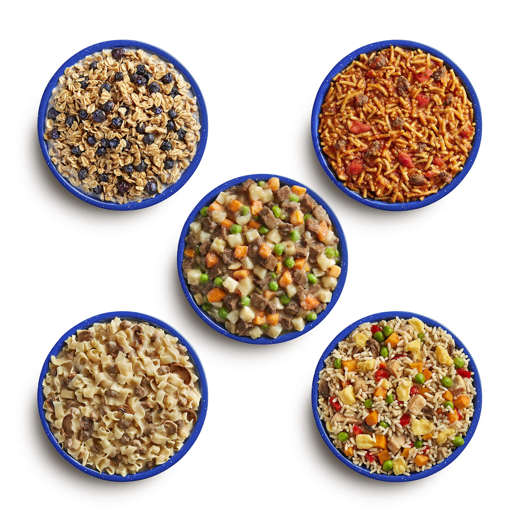 Mountain House Classic Meal Assortment Bucket - Freeze Dried Food for Camping, Hiking & Emergency Preparedness - 28 Servings of Delicious Meals