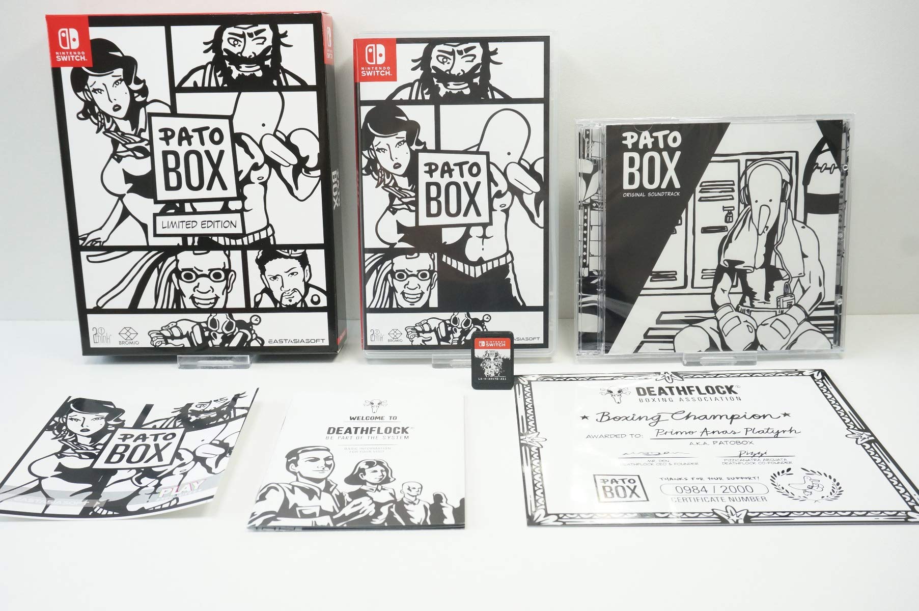 Pato Box Limited Edition - Asia Import - Perfect for Collectors and Gaming Enthusiasts