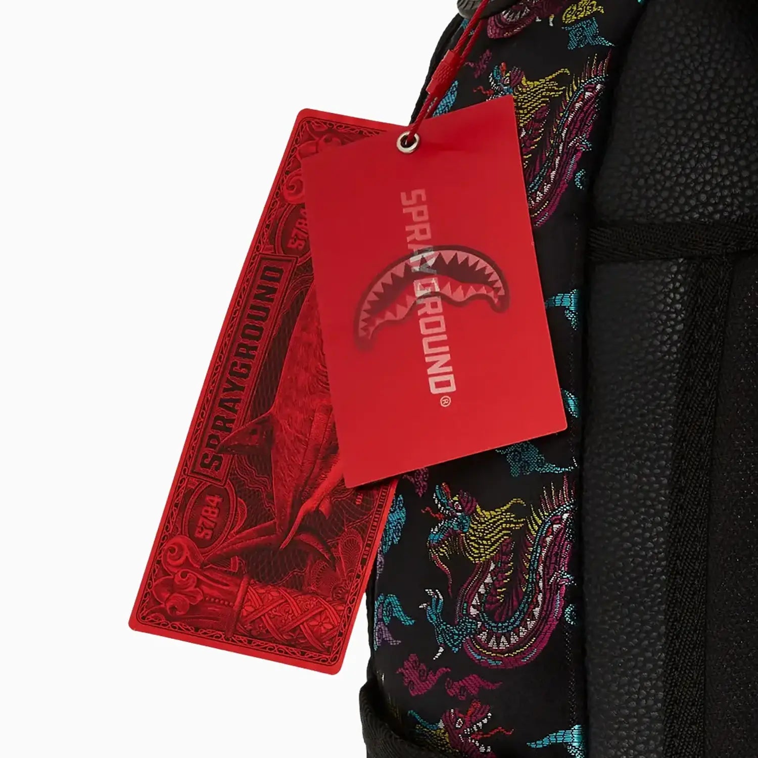 Premium Embroidered Dragons DLX Backpack for School, Travel & Work - Stylish Durable Laptop Backpack with USB Charging Port for Men & Women
