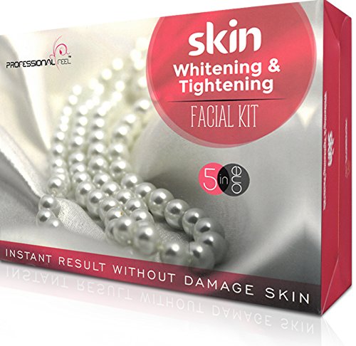 Professional Skin Whitening & Tightening Facial Kit - 5 Piece Set (500g) for Glowing Complexion | Anti-Aging & Brightening Skincare Routine | Perfect for Daily Use, Spa Treatments & Gift Giving