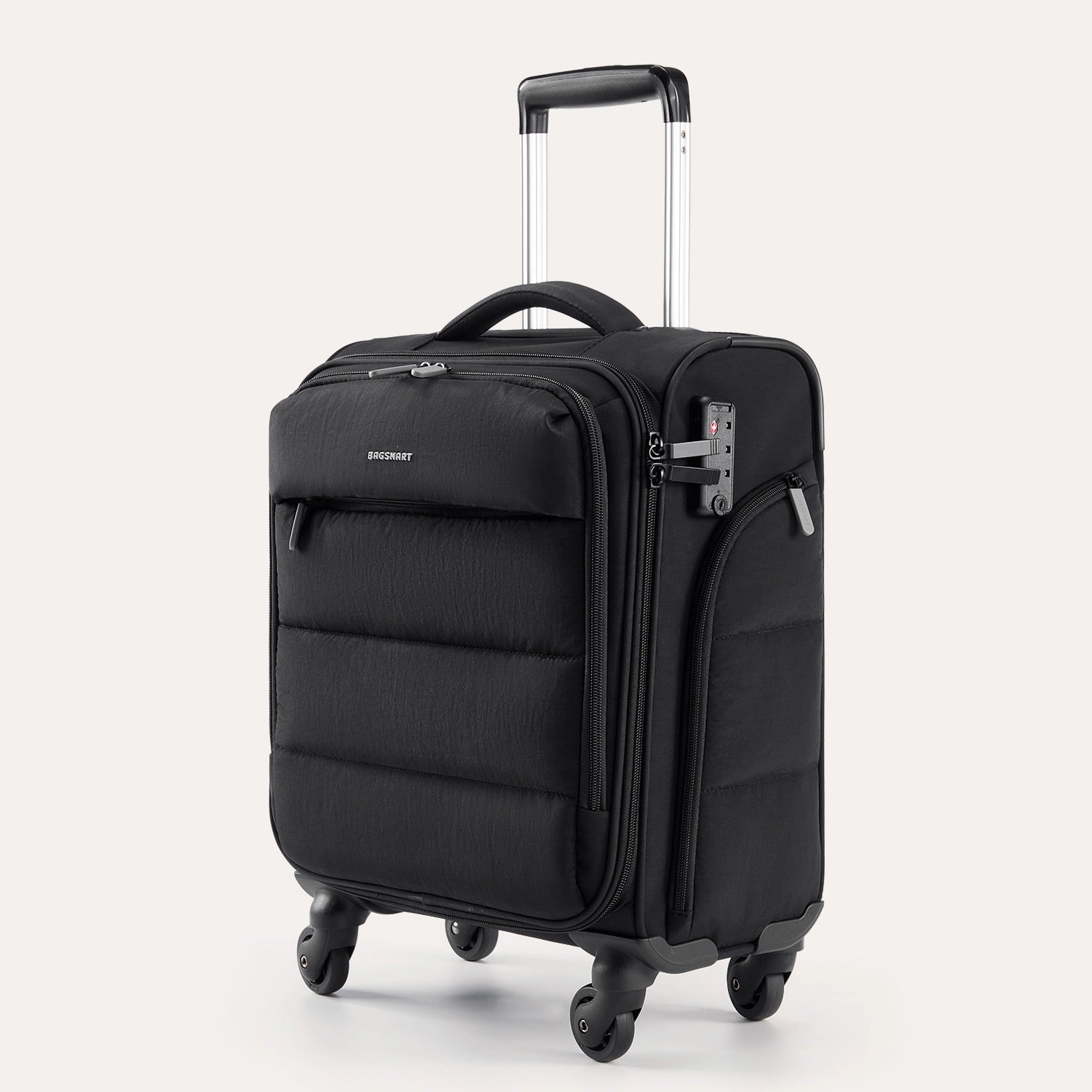Bagsmart 16-Inch Personal Item Carry-On Luggage - Perfect for Air Travel, Weekend Getaways & Business Trips