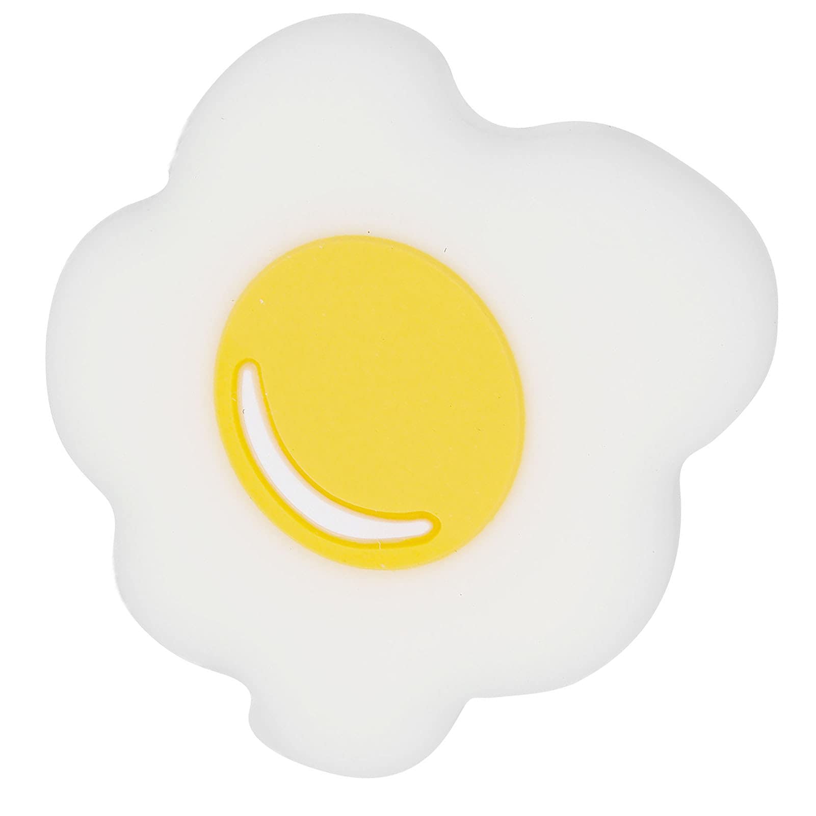 Cute Cartoon USB Cable Protector - Fashionable Phone Charger Cord Saver for iPhone Android Devices (Poached Egg Design) - Perfect for Home, Office, Travel & Daily Use