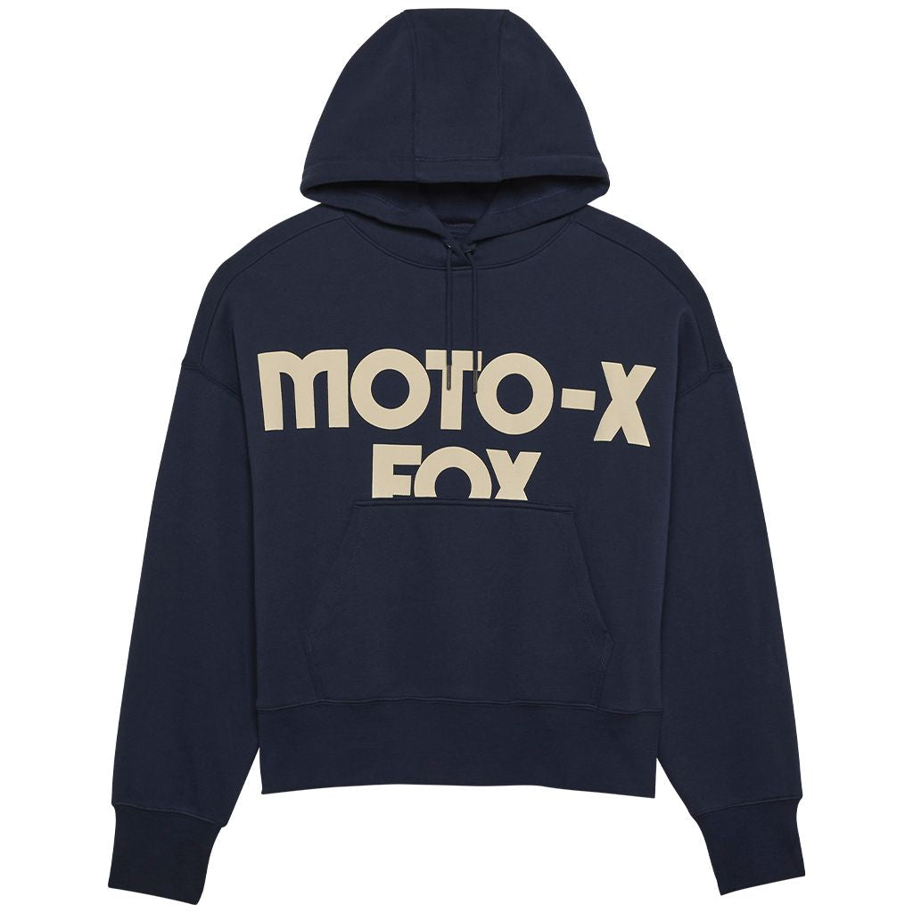 Women's Fox Moto X Oversized Hoodie - Soft Fleece Pullover Sweatshirt for Casual Wear & Motorcycle Riding | Winter Warm Streetwear Fashion