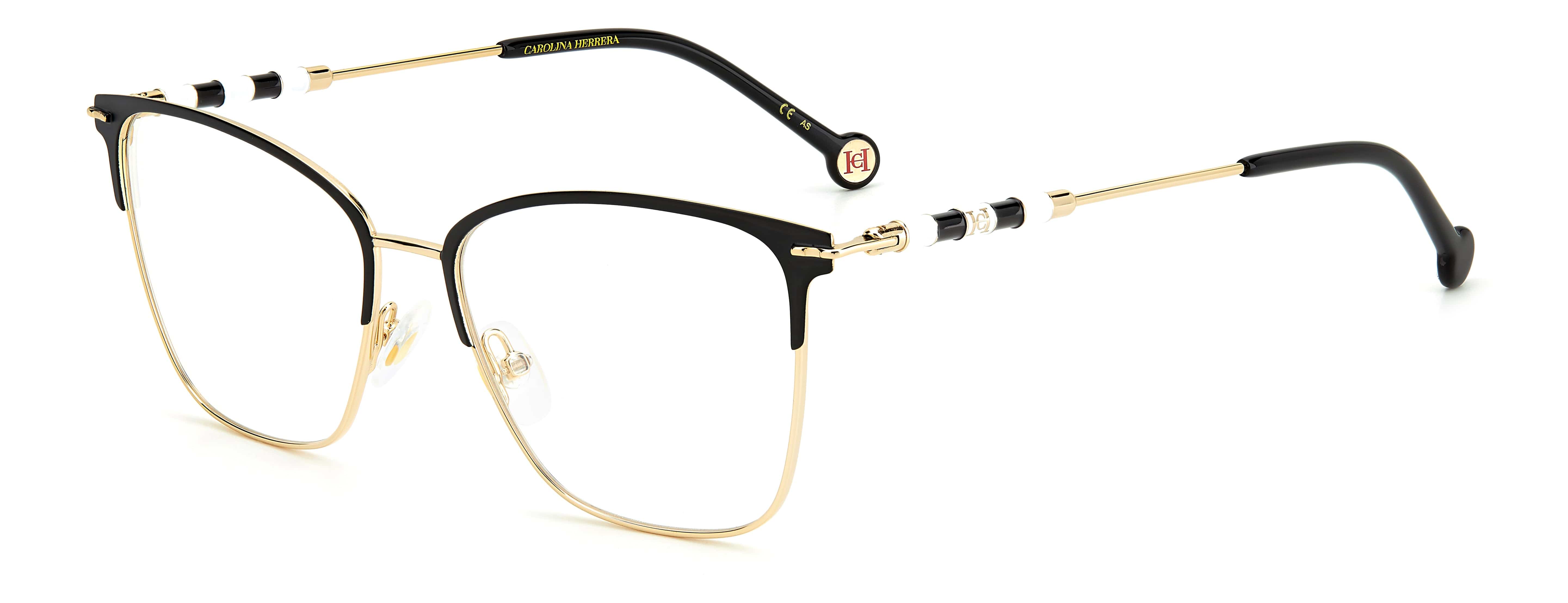 CAROLINA HERRERA CH 0040 RHL 5416 Designer Eyeglass Frames - Lightweight Acetate Optical Glasses for Women & Men | Perfect for Work, Reading & Fashion Accessories