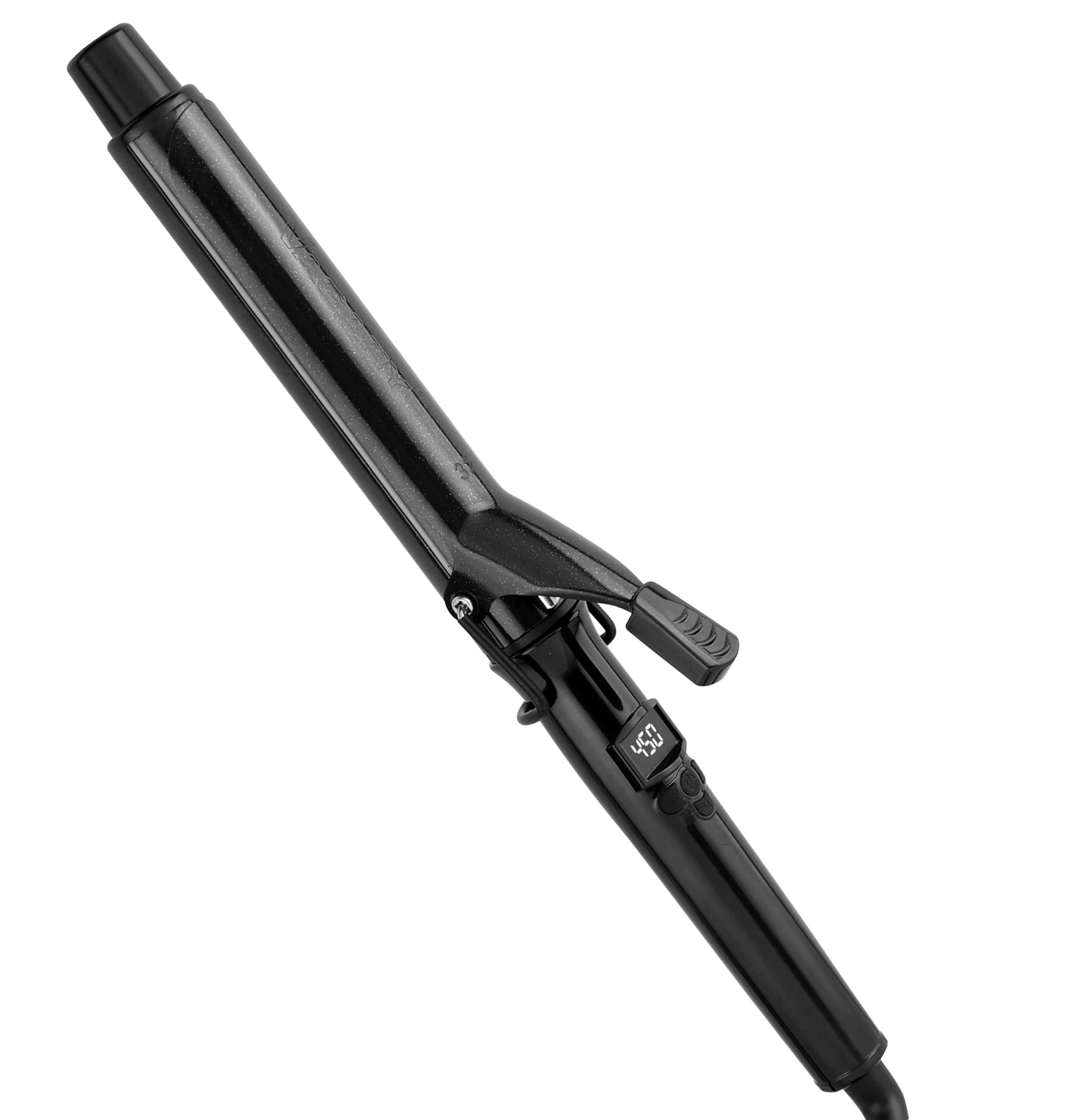VAGARY 1.25 Inch Long Barrel Curling Iron with EU Adapter - Bio Ionic Hair Curler for Beach Waves & Salon-Quality Styling - Perfect for Wedding, Party & Everyday Hairstyles
