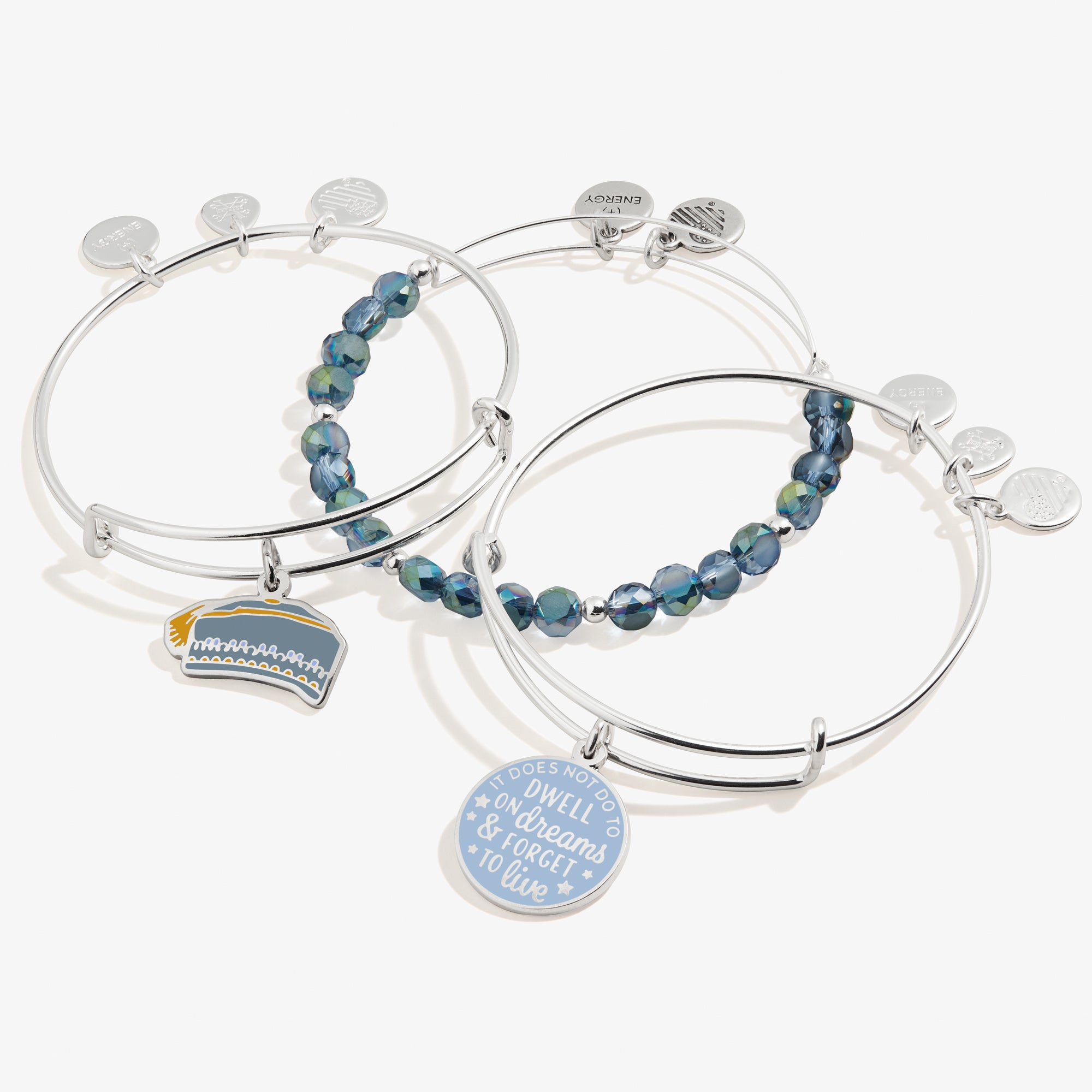 Harry Potter™ Dumbledore Bangle Bracelets Set of 3 - Magical Jewelry for Potter Fans, Cosplay & Gift Giving