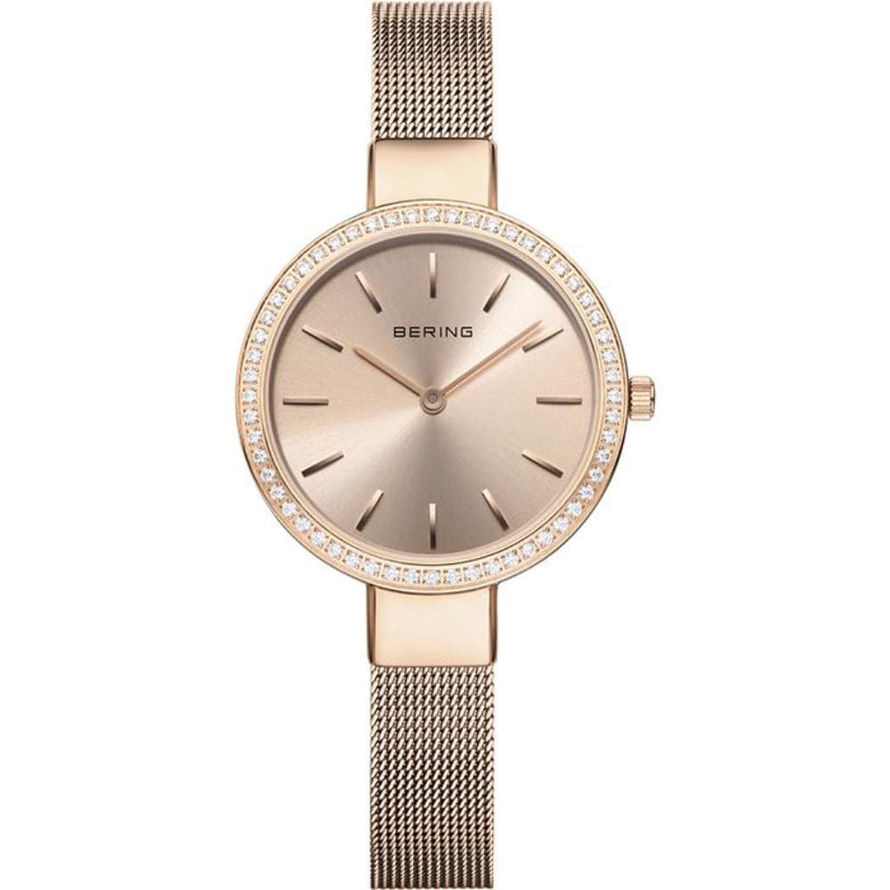 BERING 16831-366 Women's Watch - Elegant Stainless Steel & Crystal Dial - Perfect for Office, Party & Everyday Wear