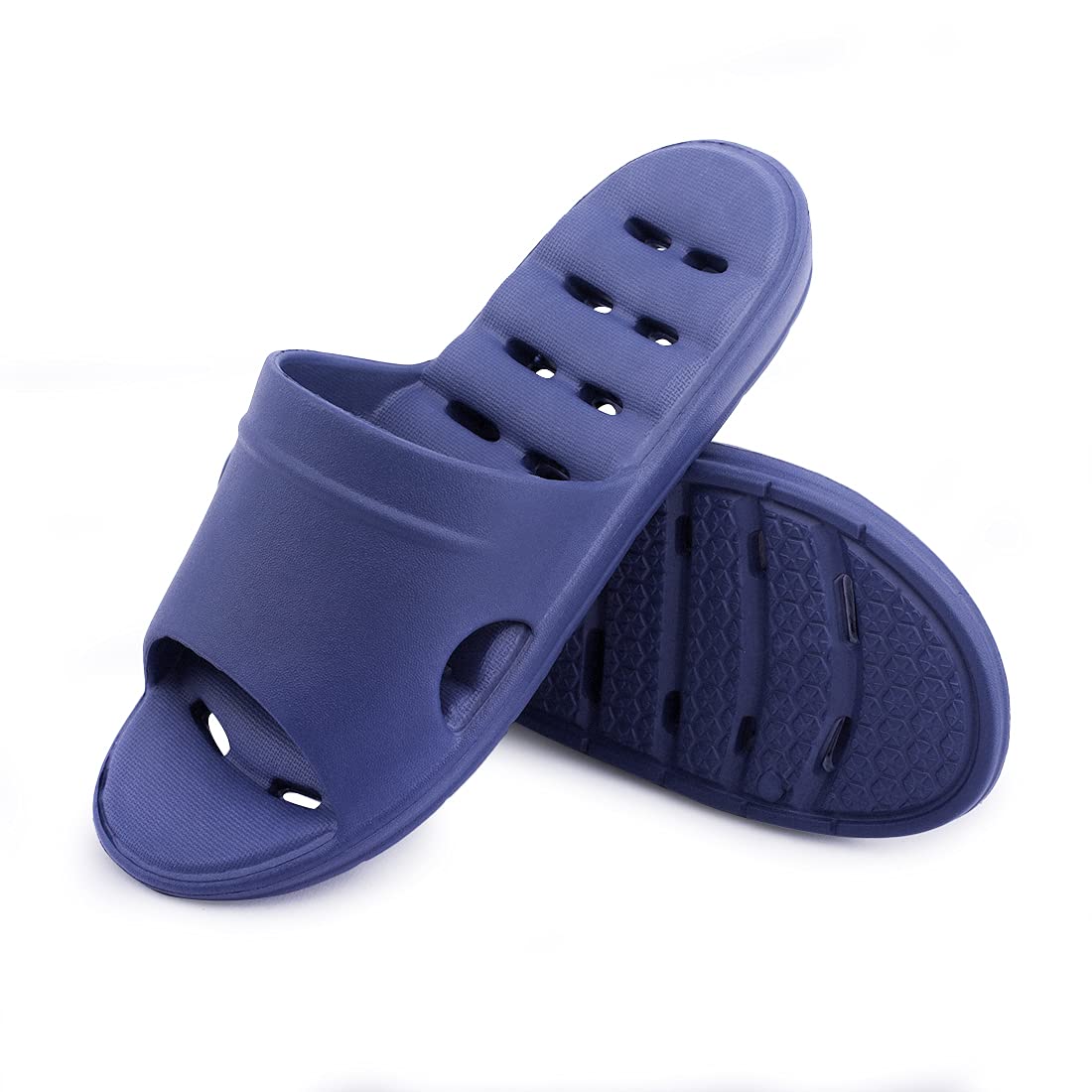 LM Women's Non-Slip Shower Slippers - Comfortable Bathroom Sandals for Home, Dorm & Spa Use - Soft House Shoes for Indoor/Outdoor Wear