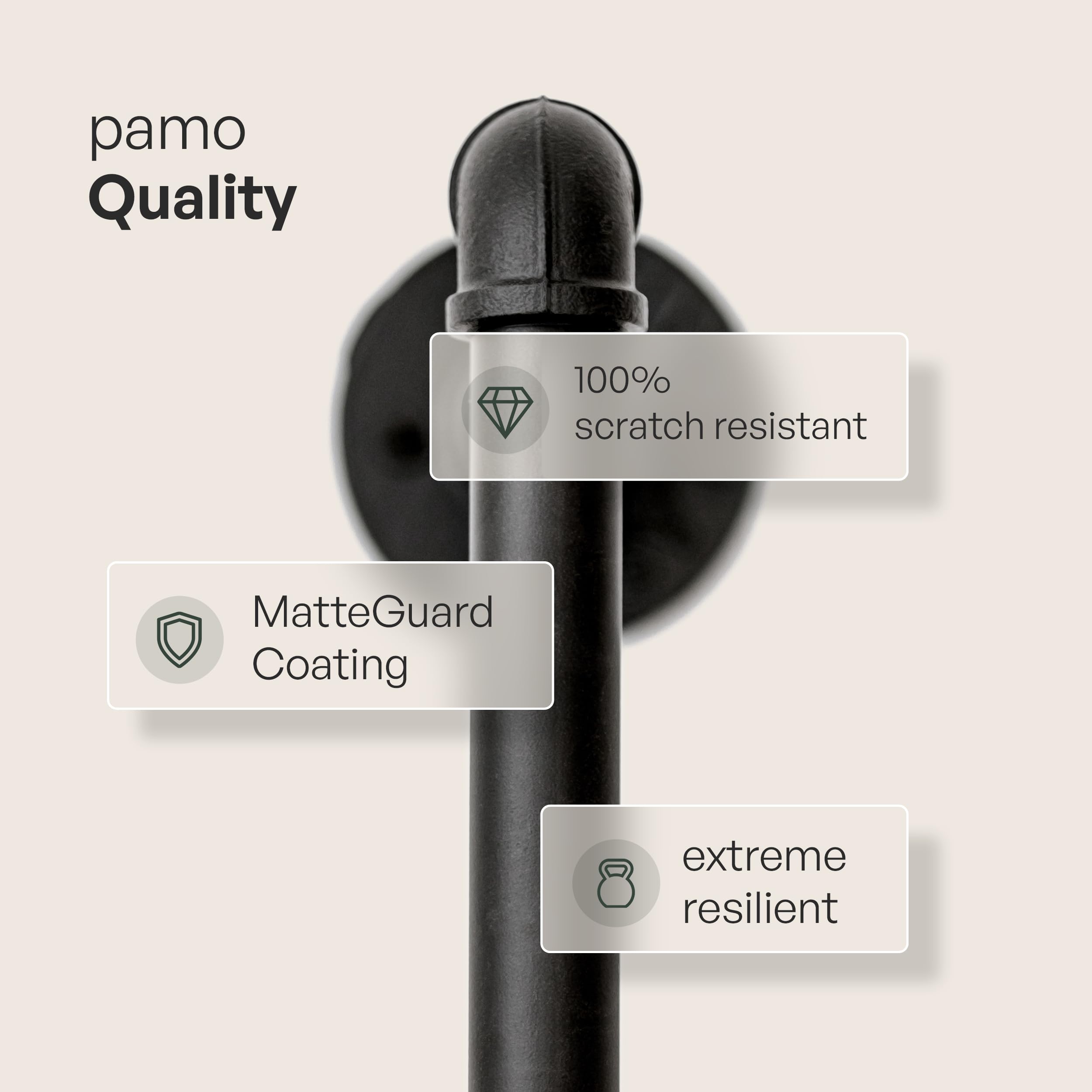 Pamo Heavy Duty Industrial Pipe Clothing Rack with Shelf - 130 lbs Capacity Free Standing Garment Rack for Walk-In Closet, Bedroom & Laundry Room Organization - Sturdy Metal Shelf Wardrobe Storage Solution for Hanging Clothes, Shoes & Accessories