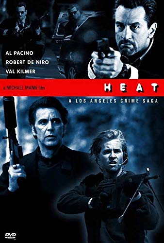 Heat Movie Poster 36x24 - Robert De Niro, Al Pacino, Val Kilmer - Classic Crime Film Wall Art Decor for Home Theater & Office