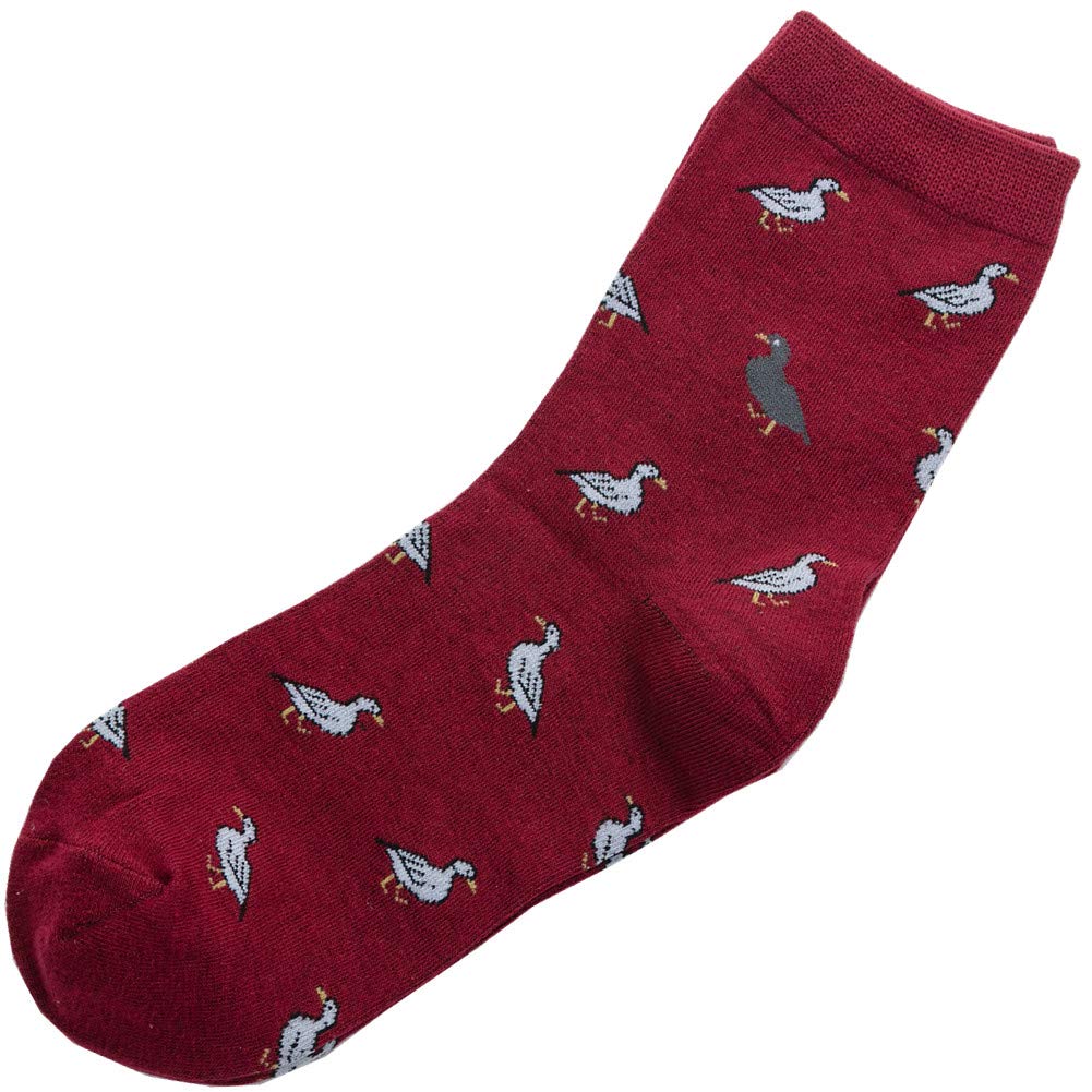 Losa Kute 5 Pairs Cute Patterned Socks - Warm Crew Socks for Women & Men - Soft Cotton Winter Socks for Daily Wear, Gifts, and Cold Weather