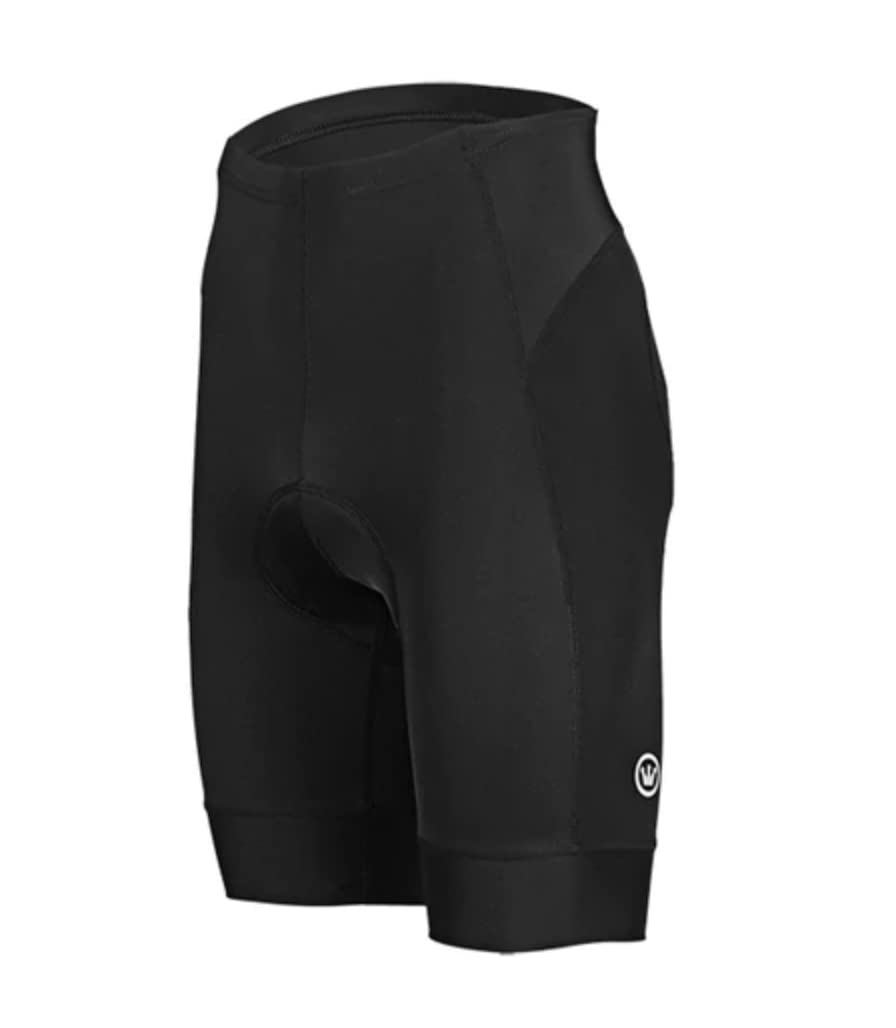 CANARI Men's Spandex Cycling Shorts with Comfort Padding - Breathable Bike Shorts for Cycling & Workouts - Black