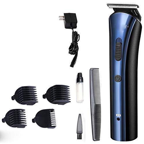 Professional Hair Clippers for Men & Kids - Rechargeable Cordless Electric Hair Trimmer with Adjustable Blades | Home Haircutting, Barber Styling & DIY Grooming Kit