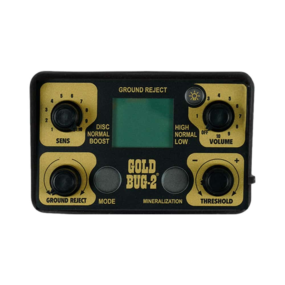 Fisher Gold Bug II Metal Detector - Professional Gold Prospecting Equipment for Treasure Hunting, Coin Shooting & Relic Finding | Perfect for Outdoor Adventures & Beach Metal Detecting