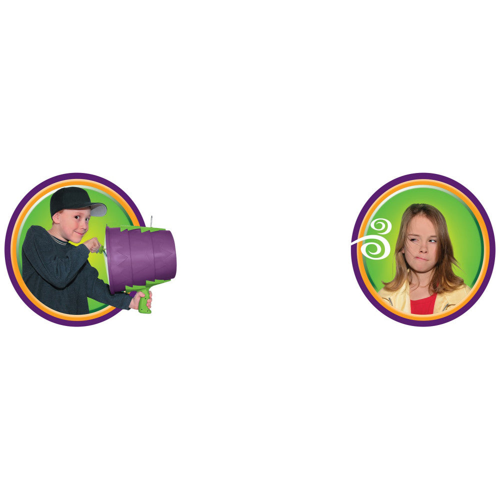 Eco-Friendly Airzooka Air Blaster Toy - Fun Green Air Shooter for Kids & Adults - Perfect for Indoor Games, Outdoor Play & Party Entertainment