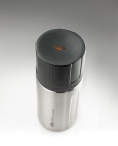 GSI Outdoors Glacier Stainless Steel 1L Vacuum Insulated Water Bottle with Cup - Double Wall Thermos for Hot & Cold Drinks - Perfect for Camping, Hiking, Travel, Office & Outdoor Adventures