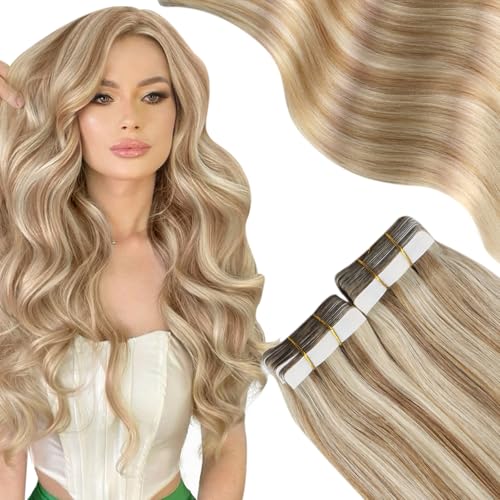 #60P/6 Platinum Blonde Highlighted Medium Brown