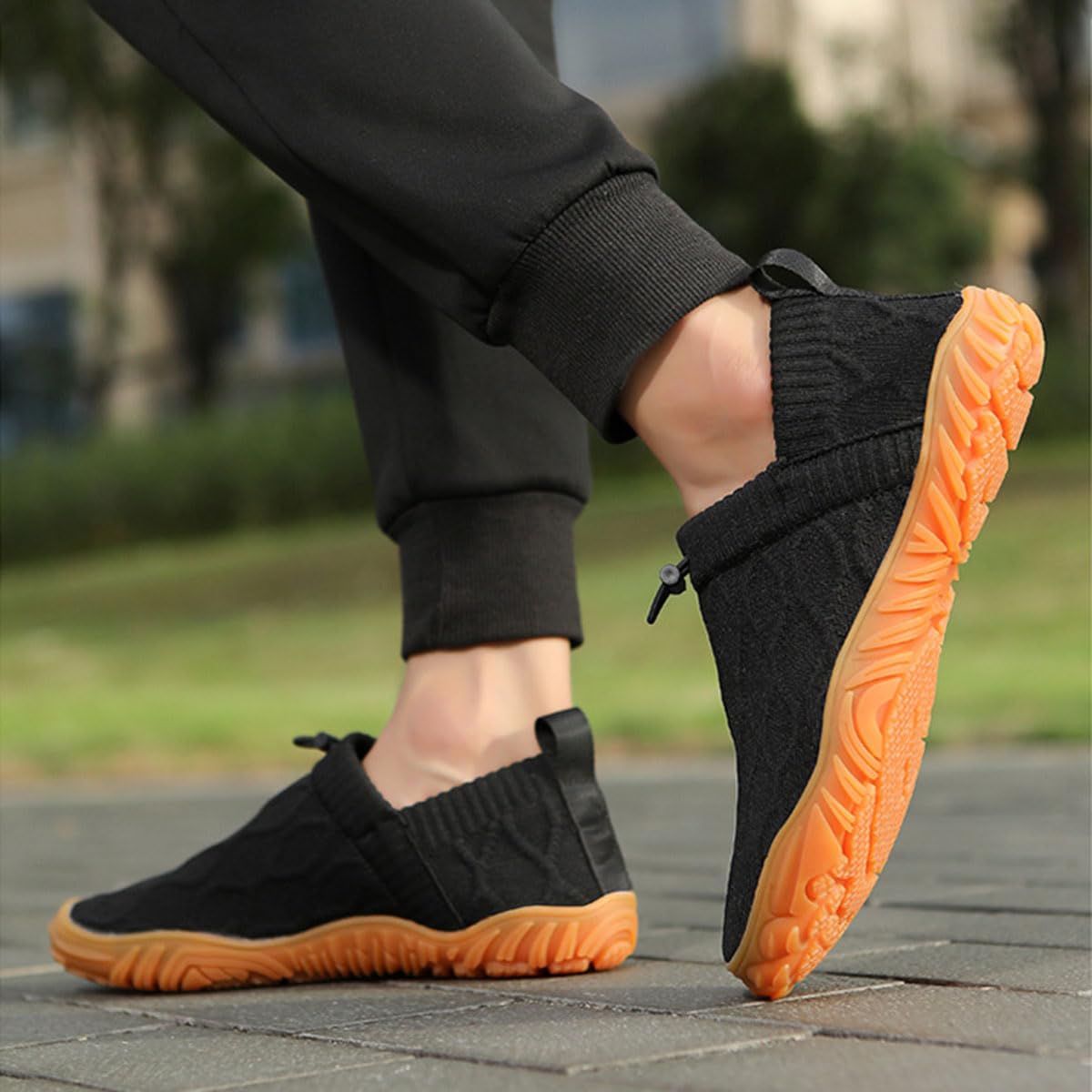 Joyoasis Knitted Water Shoes for Women & Men - Barefoot Slip-On Sneakers for Hiking, Running & Training | Perfect for Beach, Pool & Water Sports