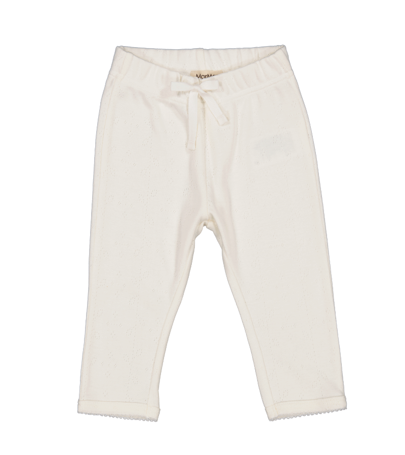 MarMar Copenhagen Women's Cloud Pointelle Modal Pitti Bottoms - Soft Stretch Lounge Pants for Yoga, Sleep & Relaxation at Home