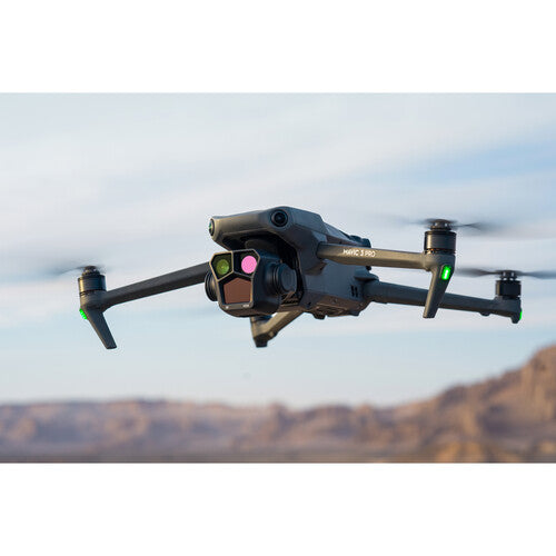 DJI Mavic 3 Pro Drone with DJI RC - 4K Camera, 5.1K Video, 46 Mins Flight Time, Omnidirectional Obstacle Sensing - Perfect for Aerial Photography, Travel Vlogging & Outdoor Adventures