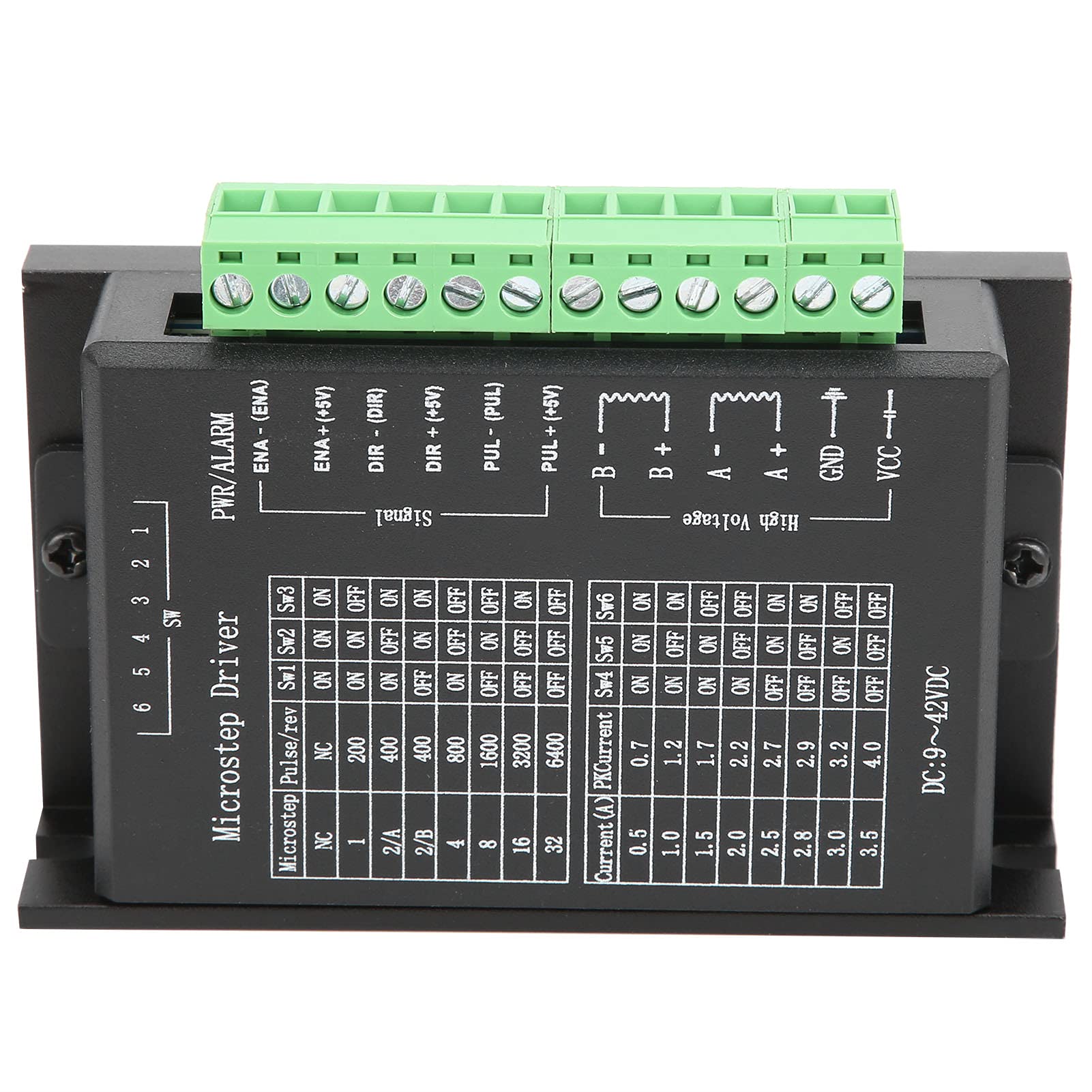 Professional Nema 23 Stepper Motor Driver Kit with TB6600 Controller (DC9-40V) & Limit Switch - High Precision CNC & 3D Printer Parts (8mm) - Perfect for DIY CNC Machines, 3D Printers, and Robotics Projects