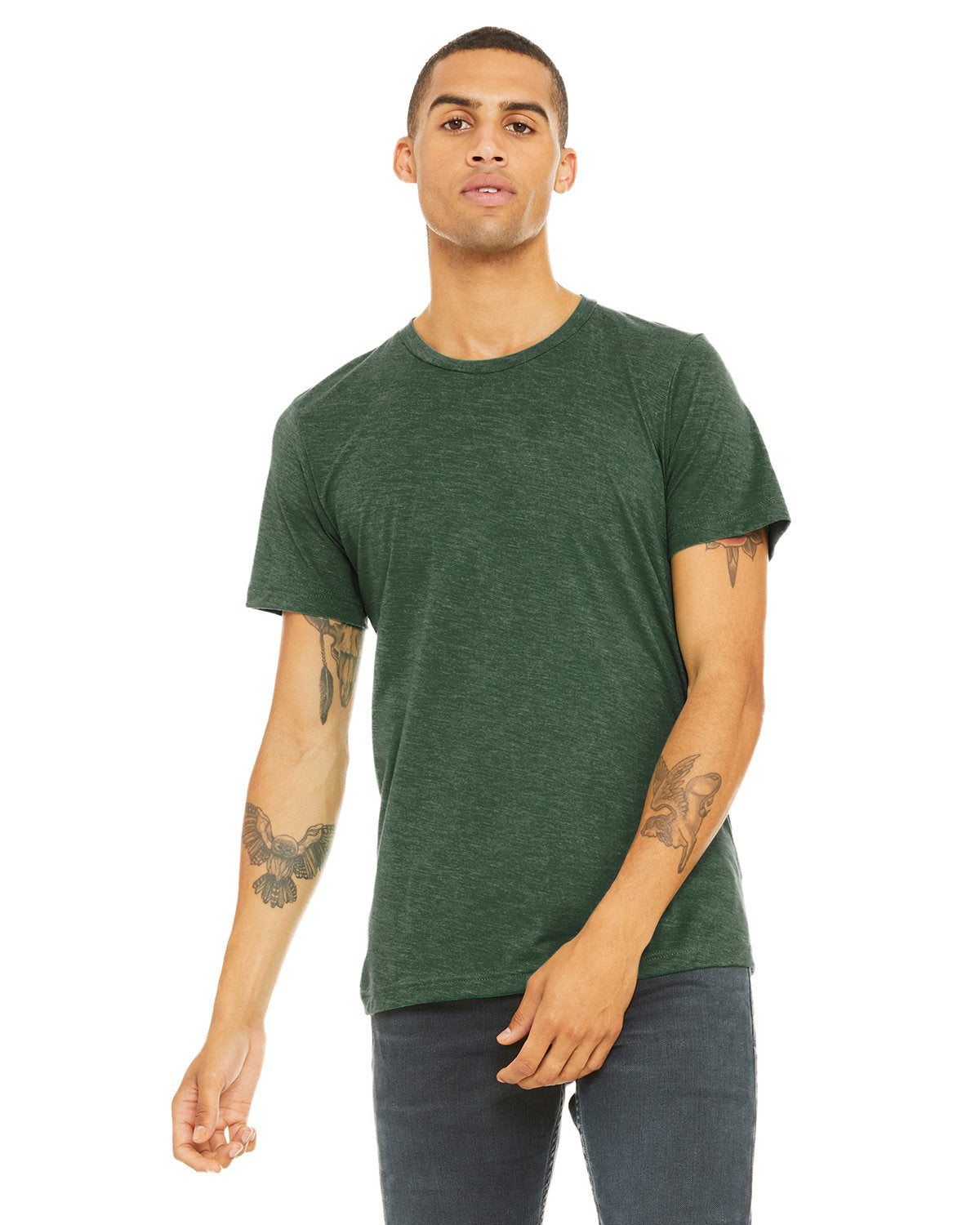 Bella + Canvas 3413C Premium Unisex Triblend T-Shirt - Soft Tri-Blend Fabric for Men & Women - Perfect for Casual Wear, Gym & Everyday Comfort