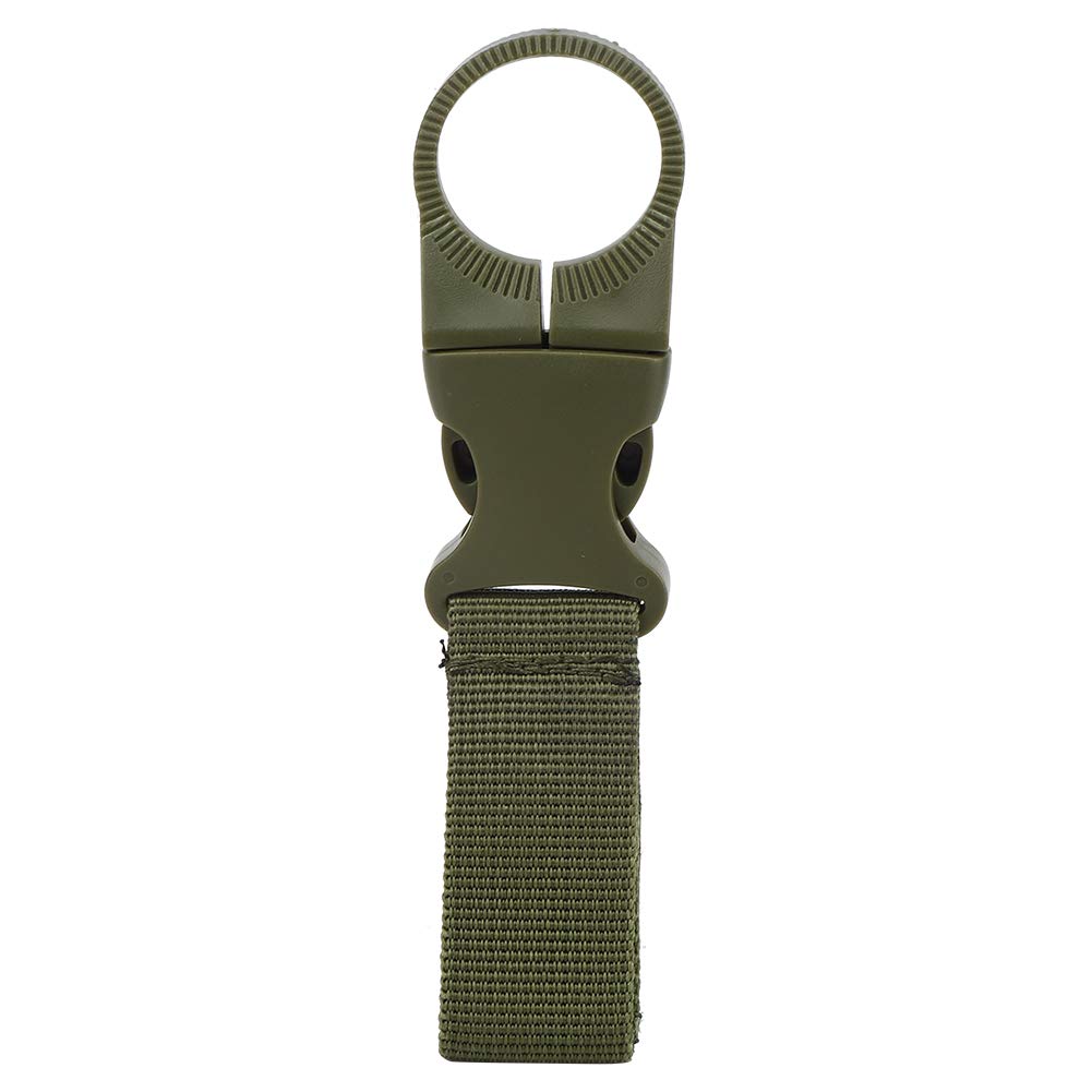 Portable Multifunction Water Bottle Carabiner Hook - Durable Clip for Hiking, Camping & Travel Accessories (Green) - Perfect for Backpacks, Gym Bags & Outdoor Adventures