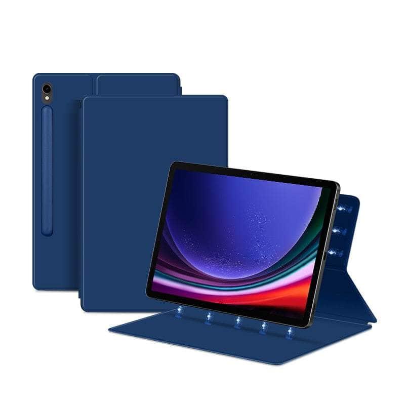 Samsung Galaxy Tab S9 2023 Magnetic Smart Case with Pencil Holder - Perfect for Drawing, Note Taking & Business Presentations