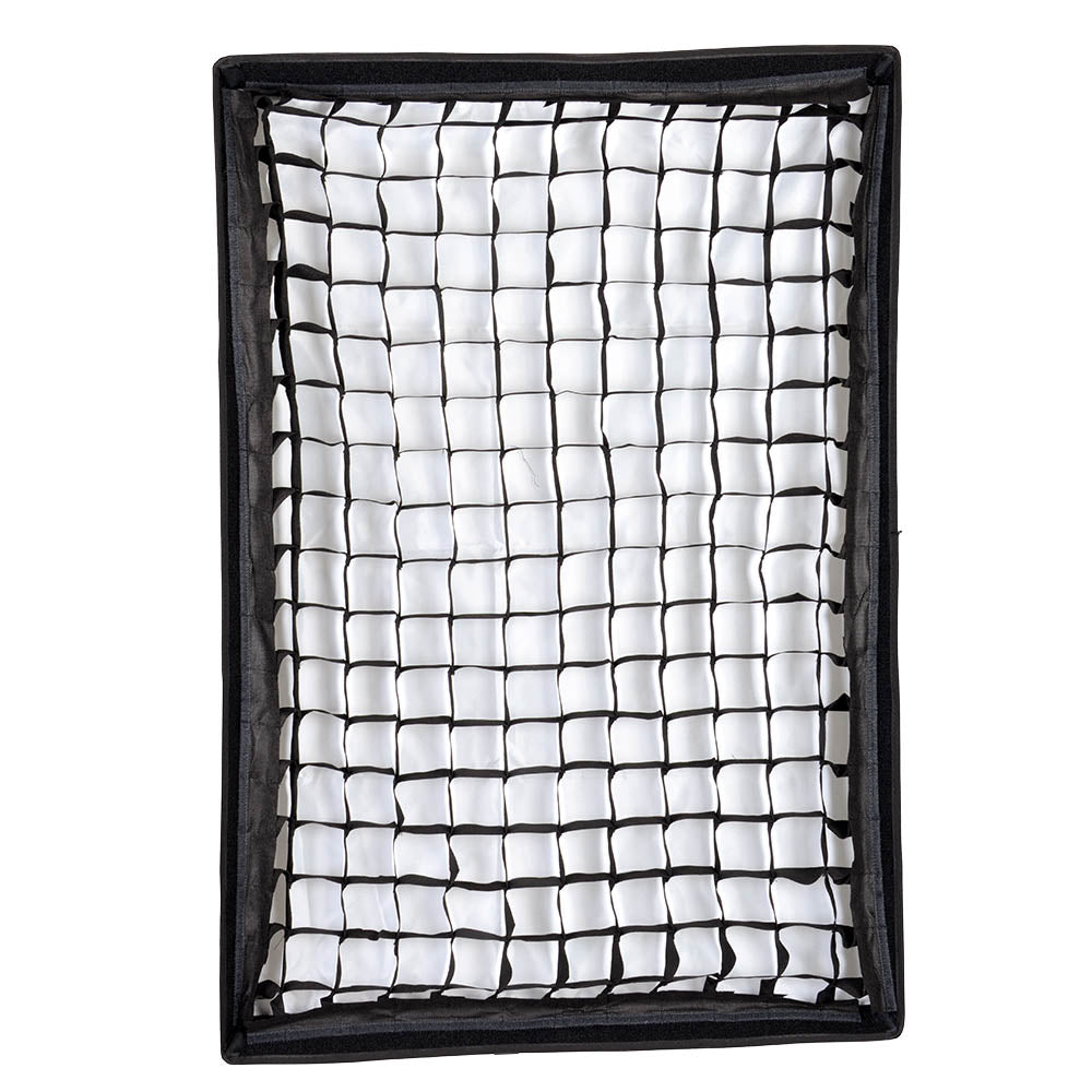 SB NBM80120 80x120cm (2.6'x4') Professional Photography Softbox with 5cm Honeycomb Grid - Portable Rectangular Light Diffuser for Studio, Portrait, and Product Photography