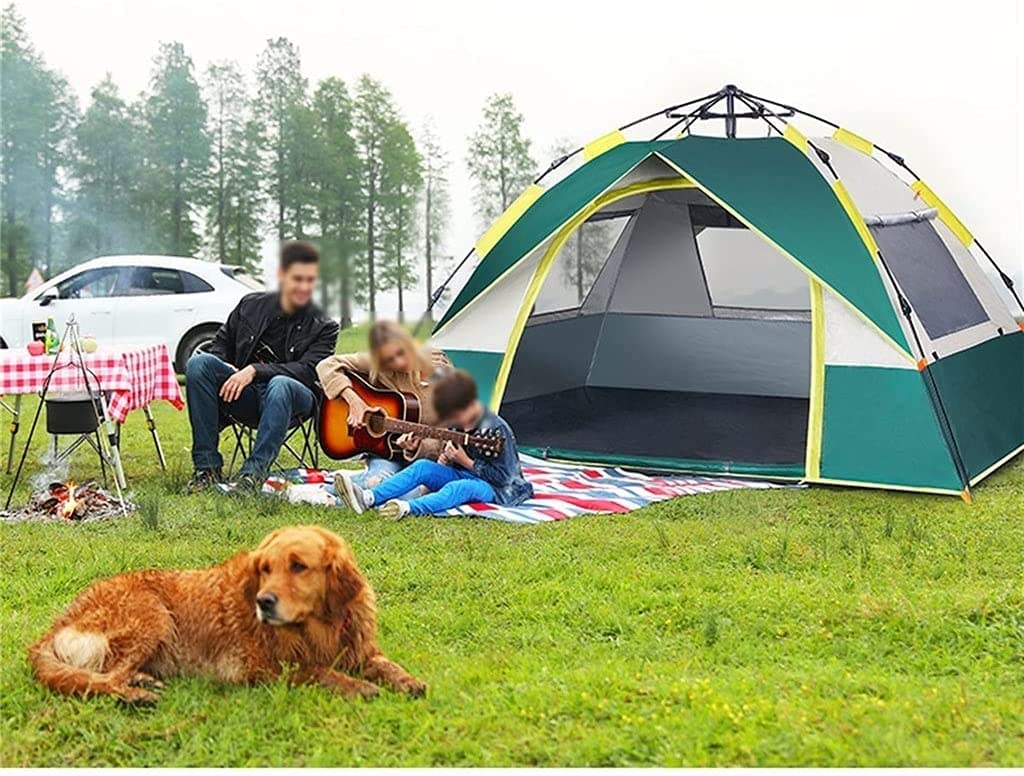 RUTAVM Automatic Pop-Up Camping Tent - Waterproof, Portable, UV-Resistant for 2-3 People - Perfect for Hiking, Trekking & Outdoor Adventures | Ideal for Family Camping Trips & Backpacking
