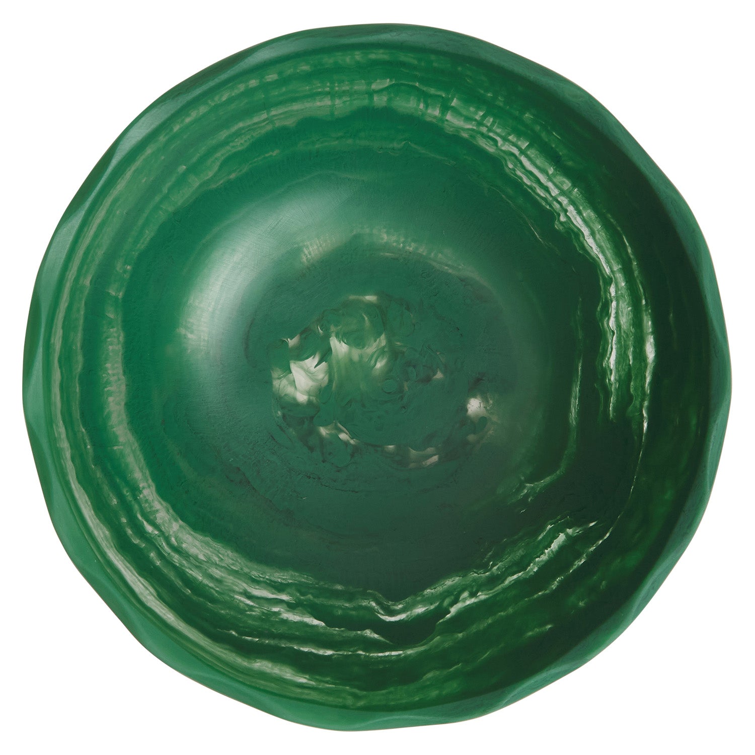 Sloane Bowl - Handcrafted Ceramic Bowl for Home Decor, Kitchen & Dining | Perfect for Salads, Soups, Cereal & Fruit Serving - Forest Green Design