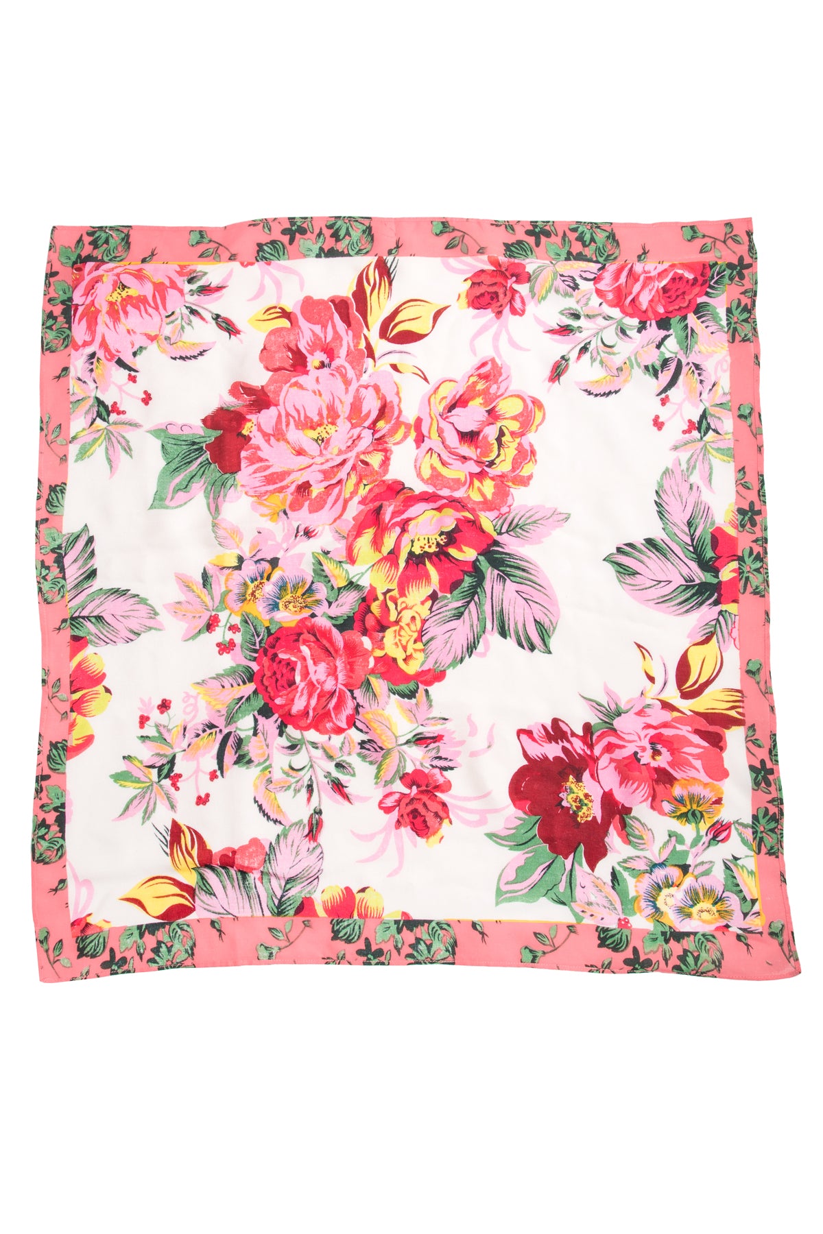 Stylish Multi-Pattern Floral Bandana Scarf - Fashionable Headband, Hair Accessory & Neck Wrap for Women - Perfect for Outdoor Activities, Music Festivals & Summer Outfits