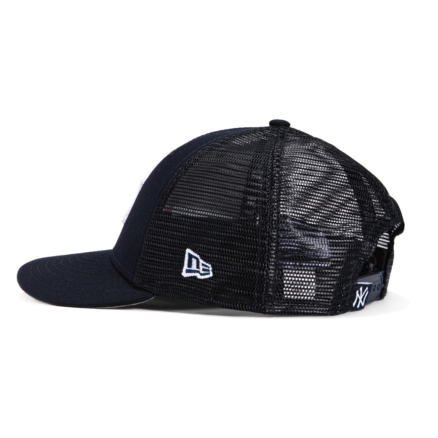 New Era 9Fifty Low Profile New York Yankees Snapback Baseball Cap - Navy Blue Adjustable Hat for Men & Women - Perfect for Baseball Games, Streetwear & Casual Outfits