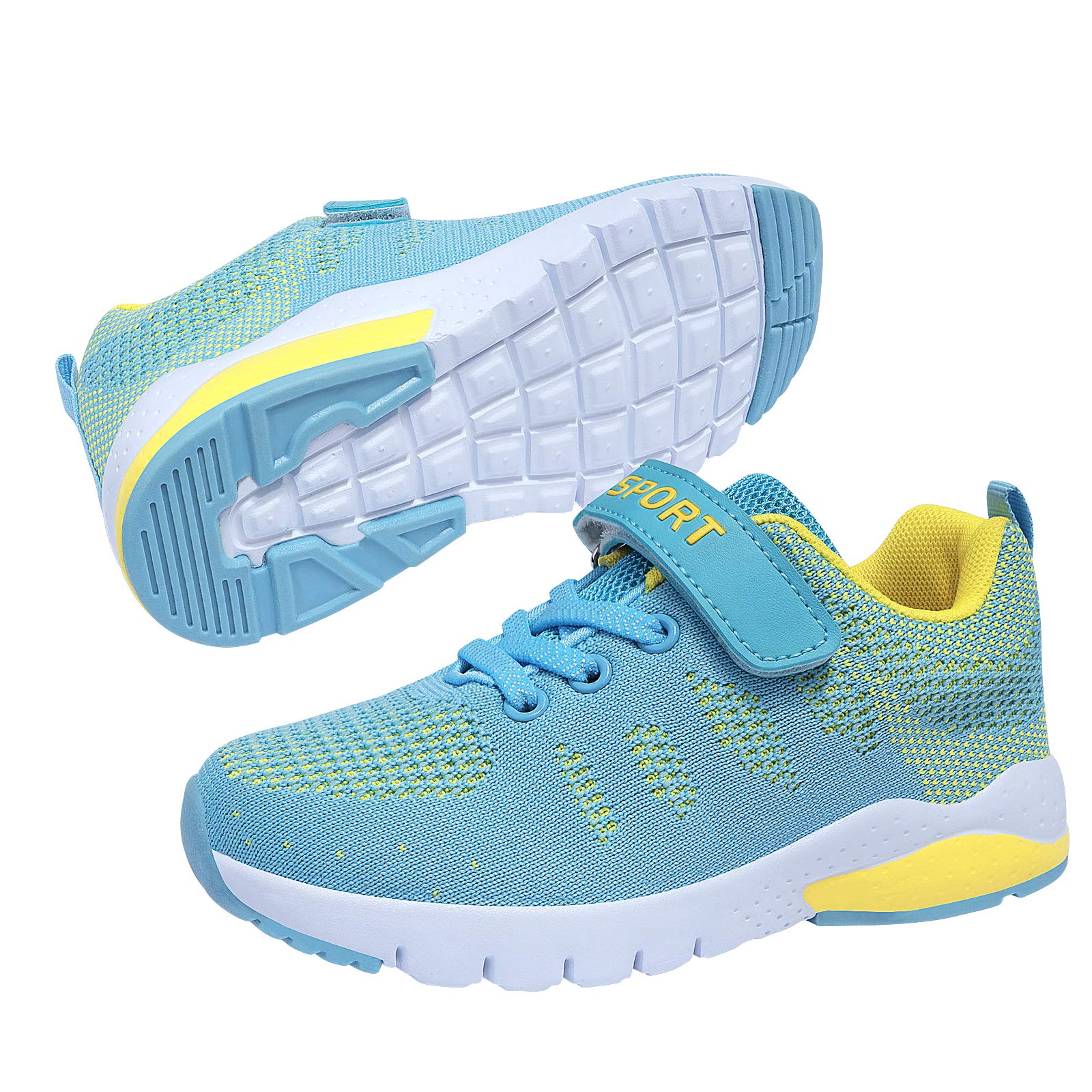 MAYZERO Kids Tennis Shoes - Breathable Lightweight Running & Walking Sneakers for Boys and Girls - Perfect for School, Sports, and Outdoor Play